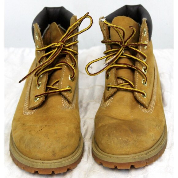 Timberland 12709 Kid's Boy's Shoes Brown Hiking Boots Size 2 Shoes Leather - Picture 2 of 11